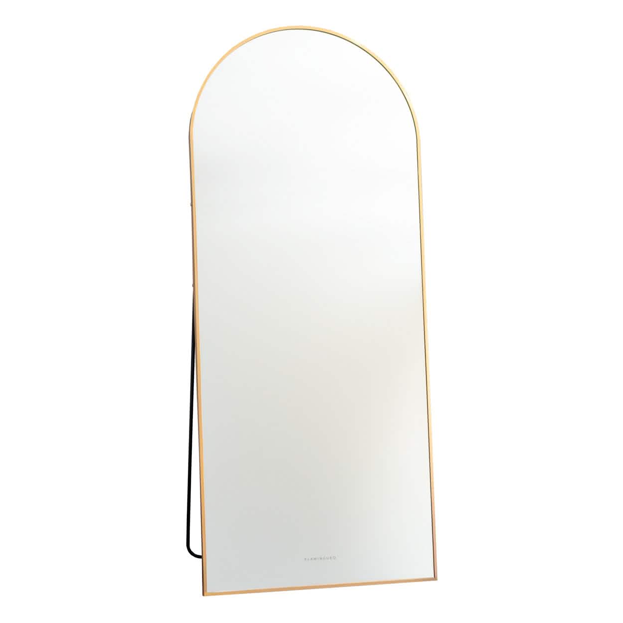 Espejo de Pared en Aluminio - Dorado----Misswood