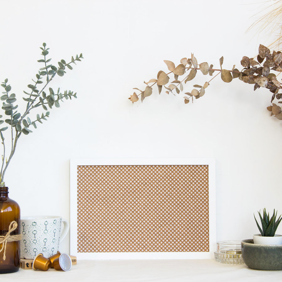 Aesthetic Cork Board-S (30 x 20 cm) / Dots-S (30 x 20 cm)-Dots-Misswood