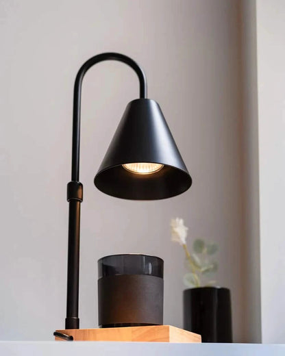 Lampara para velas - Negro - Misswood