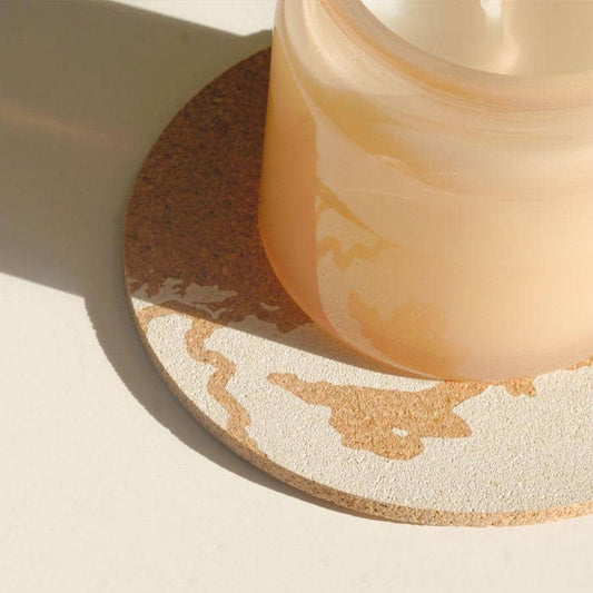 10 Posavasos de corcho Recuperados - Misswood