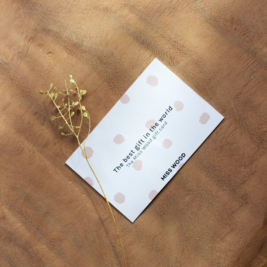 Miss Wood tarjeta regalo - Misswood