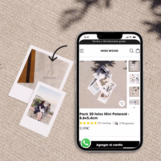 Pack 20 fotos Mini Retro----Misswood