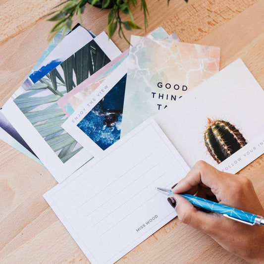 Tarjeta dedicatoria - Misswood